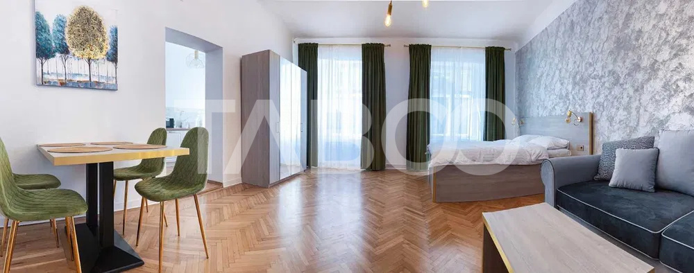 Apartament de vanzare in Centrul Istoric Sibiu 90 mpu mobilat utilat