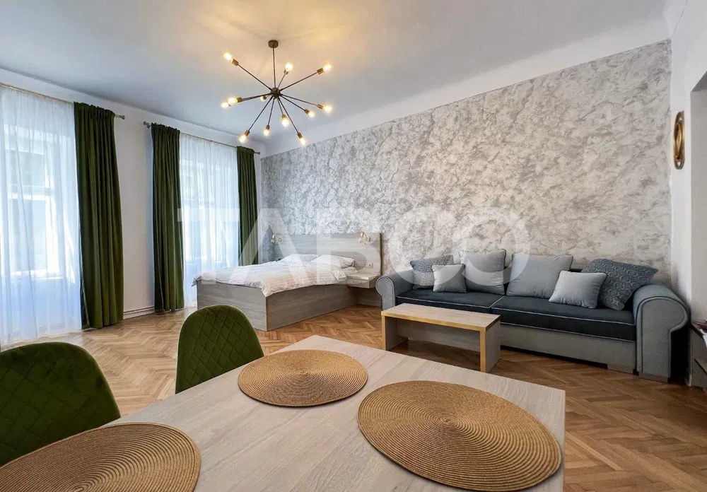 Apartament de vanzare in Centrul Istoric Sibiu 90 mpu mobilat utilat