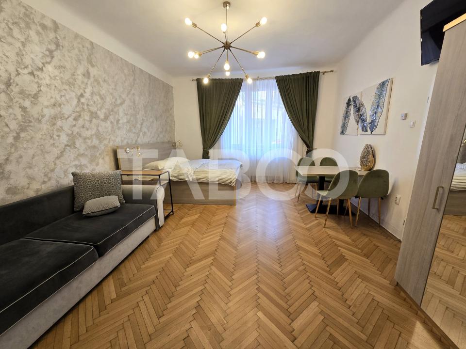 Apartament de vanzare in Centrul Istoric Sibiu 90 mpu mobilat utilat