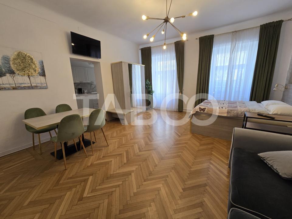 Apartament de vanzare in Centrul Istoric Sibiu 90 mpu mobilat utilat