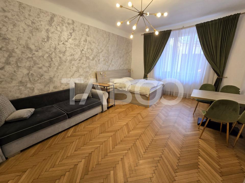 Apartament de vanzare in Centrul Istoric Sibiu 90 mpu mobilat utilat