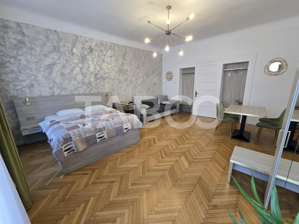 Apartament de vanzare in Centrul Istoric Sibiu 90 mpu mobilat utilat