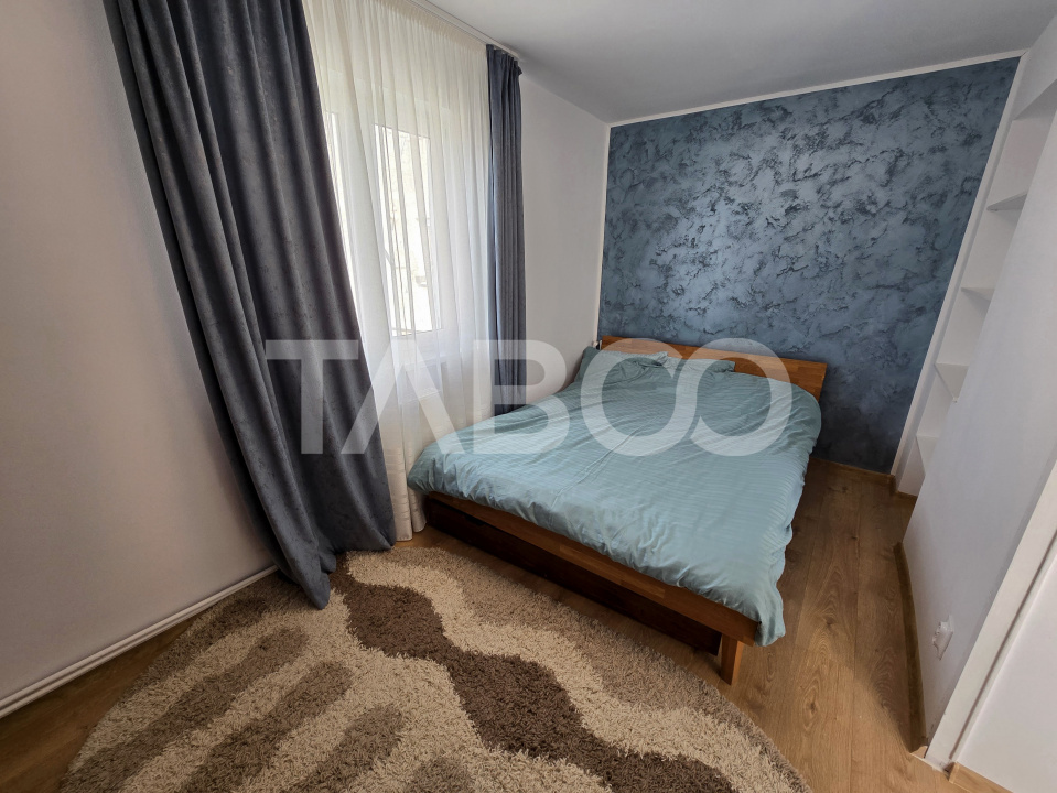 Apartament de vanzare la etaj intermediar renovat mobilat utilat Sibiu