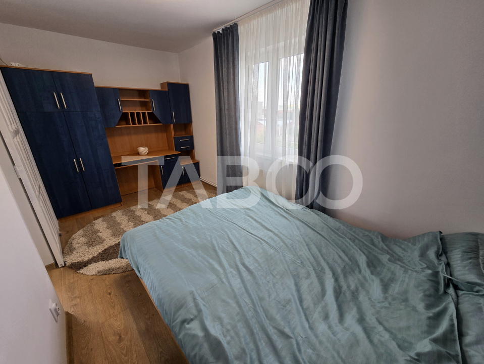 Apartament de vanzare la etaj intermediar renovat mobilat utilat Sibiu