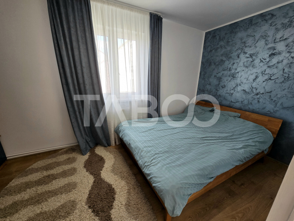 Apartament de vanzare la etaj intermediar renovat mobilat utilat Sibiu