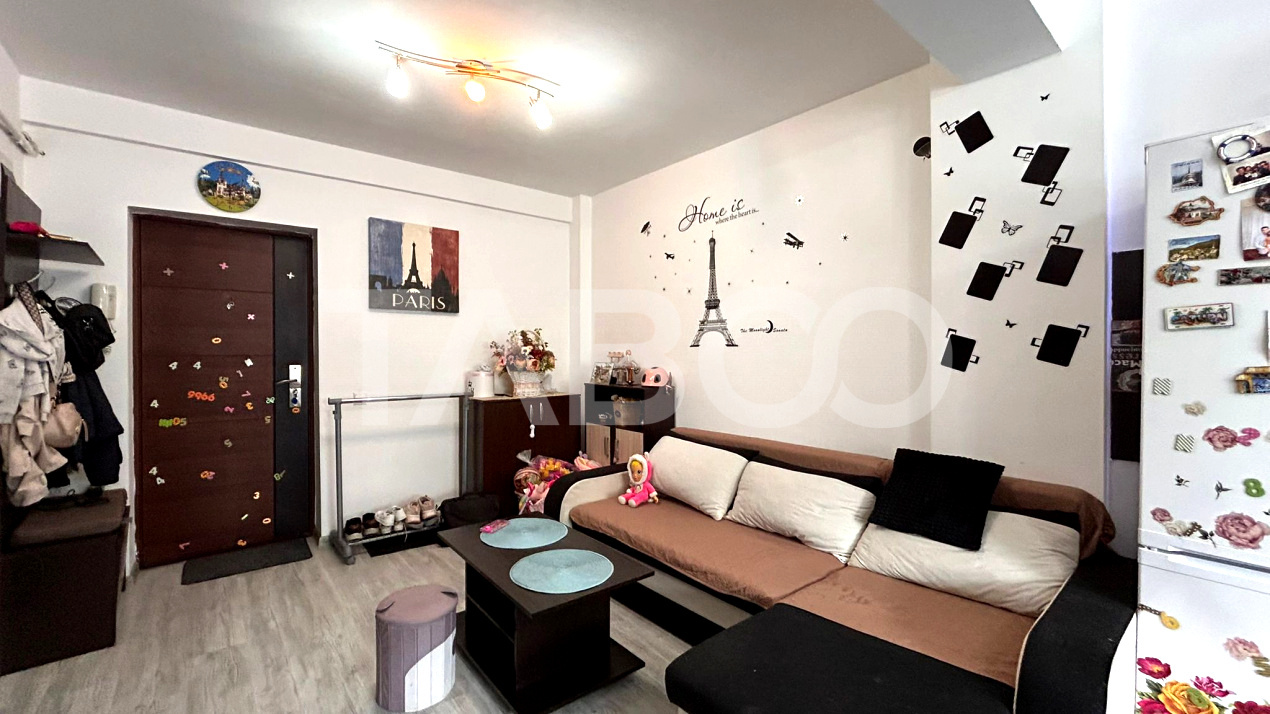 Apartament de vanzare loc de parcare 2 camere si balcon in Sibiu