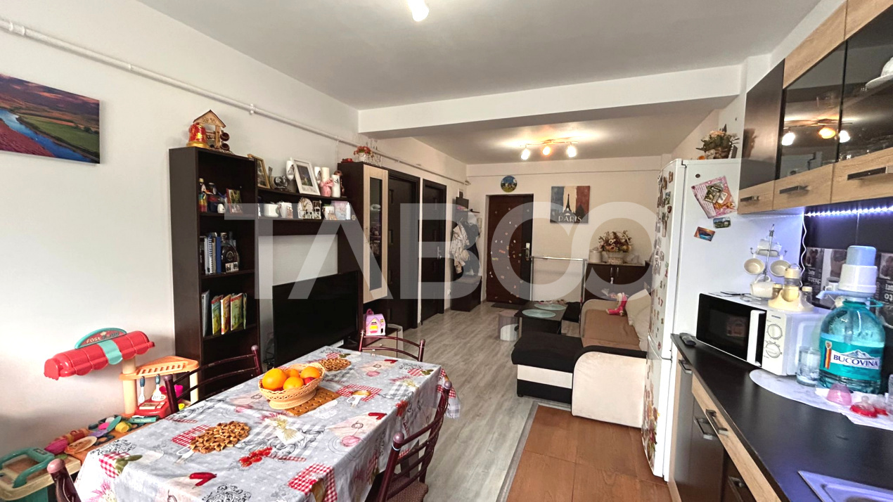 Apartament de vanzare loc de parcare 2 camere si balcon in Sibiu