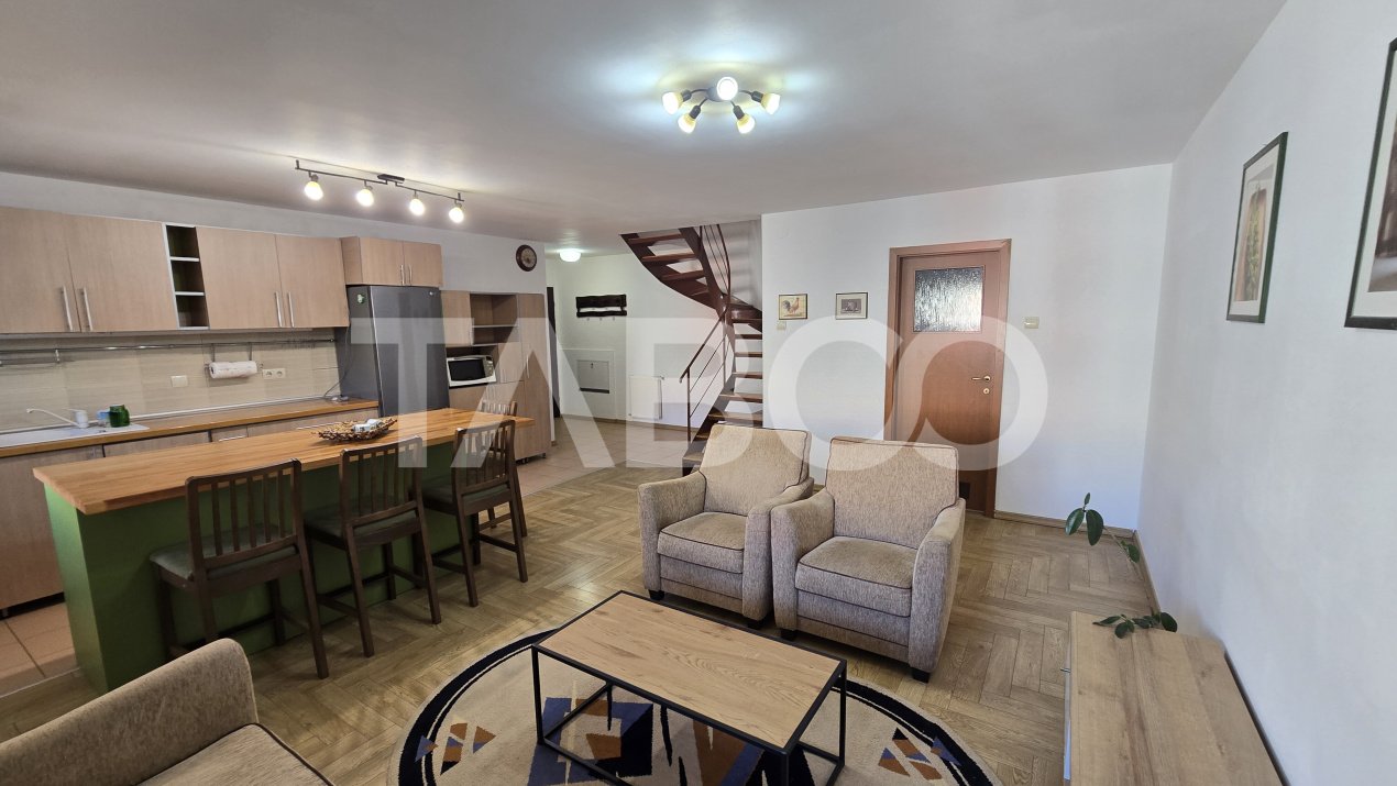 Apartament de vanzare Rahovei 3 camere 2 bai balcon mobilat utilat