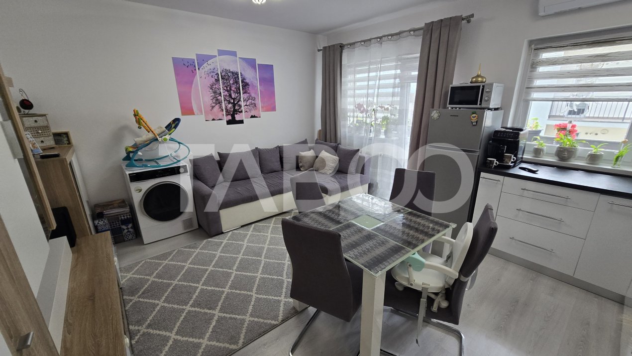 Apartament de vanzare Turnisor 2 camere balcon parcare mobilat utilat in Sibiu - Ogorului