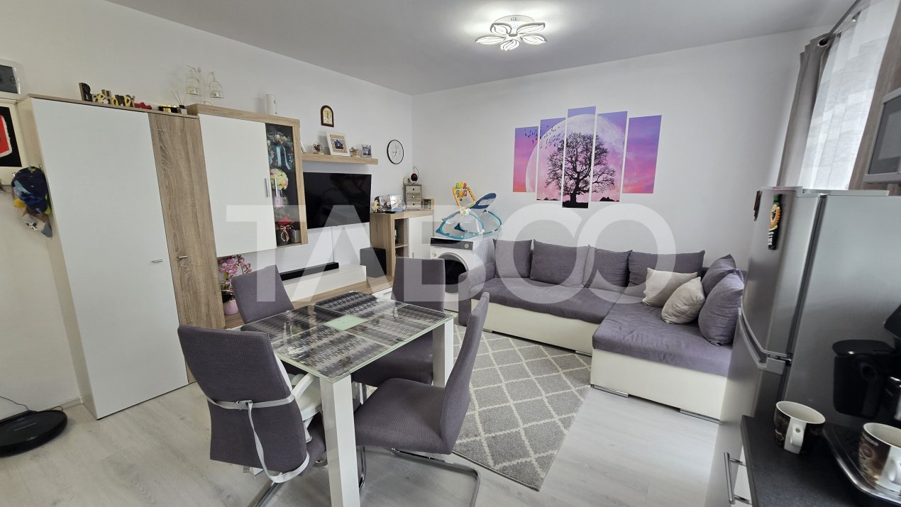 Apartament de vanzare Turnisor 2 camere balcon parcare mobilat utilat