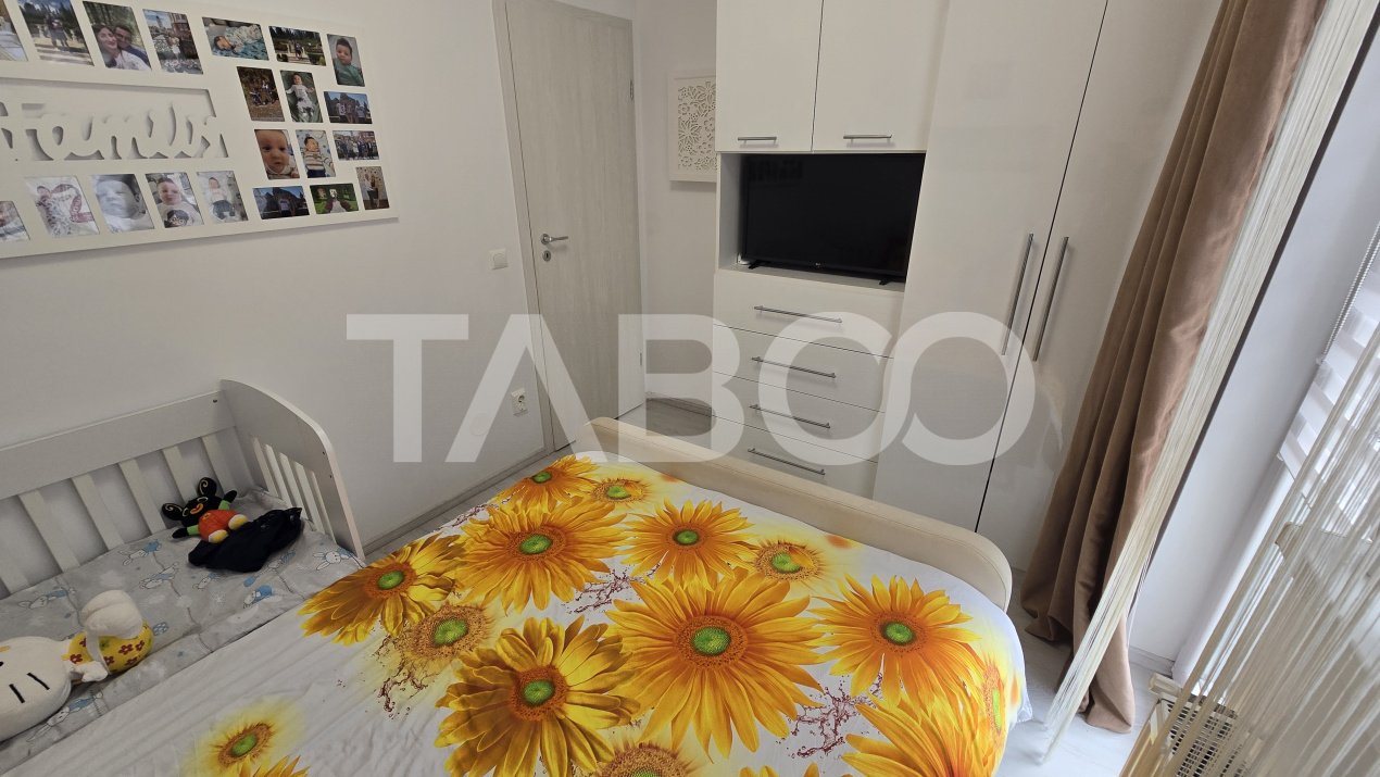Apartament de vanzare Turnisor 2 camere balcon parcare mobilat utilat