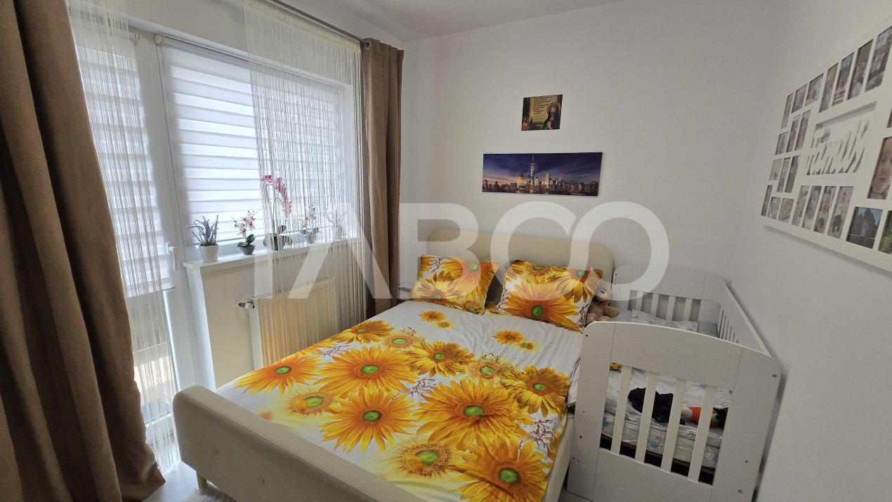 Apartament de vanzare Turnisor 2 camere balcon parcare mobilat utilat