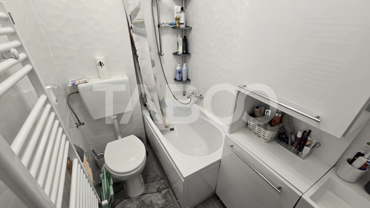Apartament de vanzare Turnisor 2 camere mobilat utilat balcon parcare 