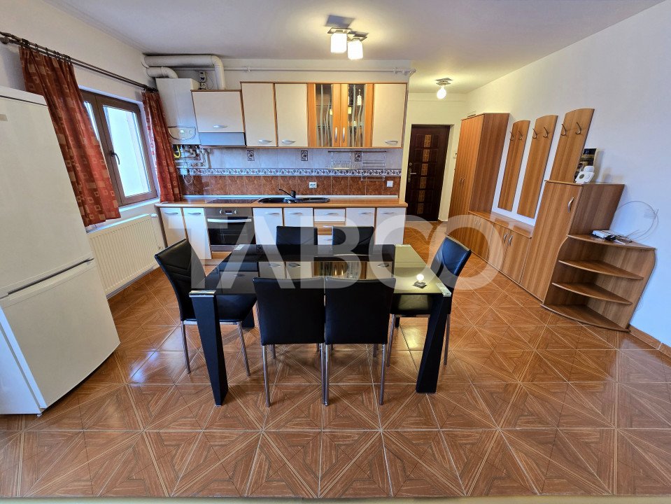 Apartament decomandat 106 utili 4 camere 2 bai 2 balcoane Milea Sibiu