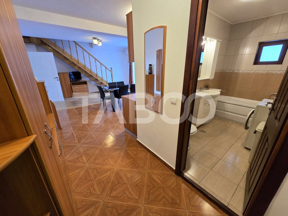 Apartament decomandat 106 utili 4 camere 2 bai 2 balcoane Milea Sibiu
