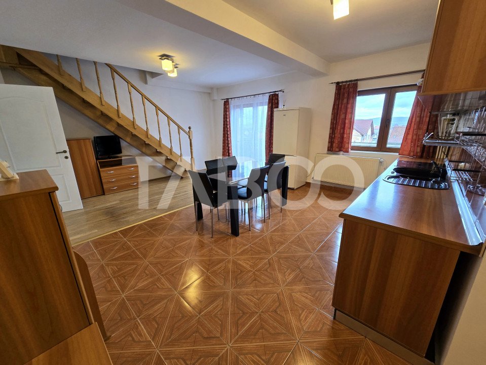 Apartament decomandat 106 utili 4 camere 2 bai 2 balcoane Milea Sibiu
