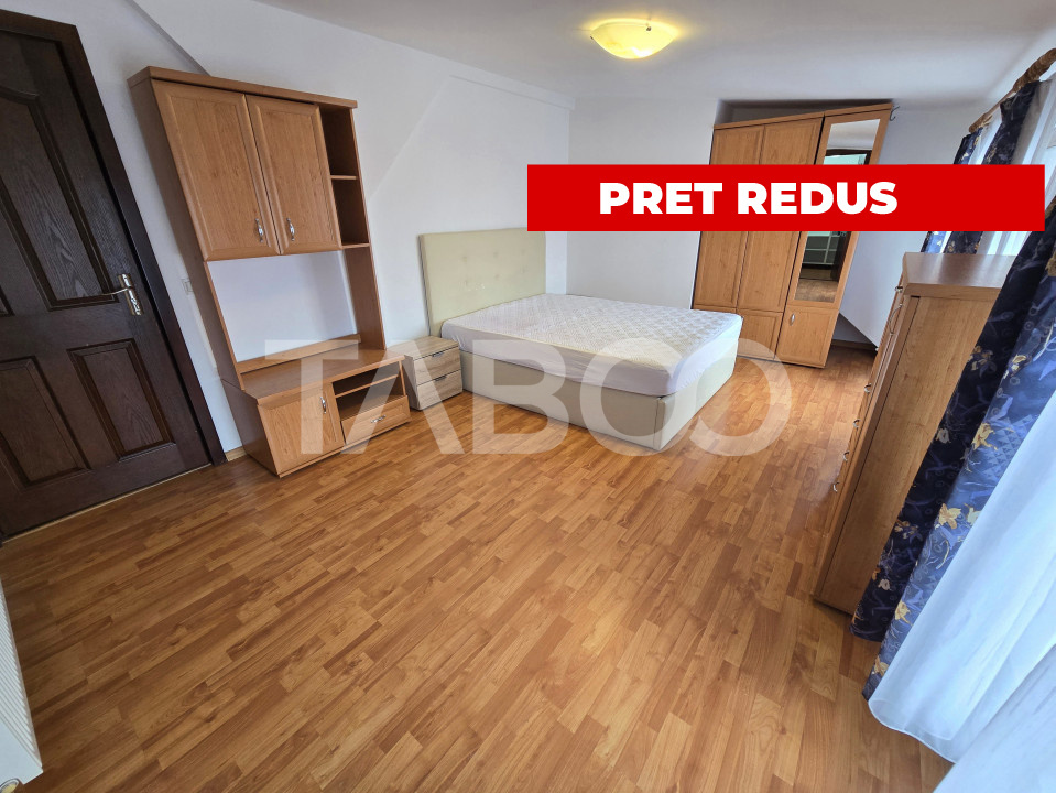 Apartament decomandat 106 utili 4 camere 2 bai 2 balcoane Milea Sibiu
