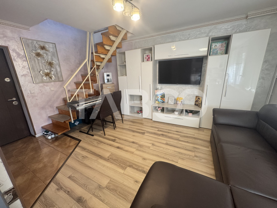 Apartament decomandat 2 camere 44 mpu plus pod 12 mp Sibiu Broscarie