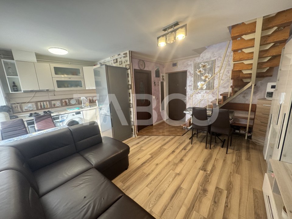 Apartament decomandat 2 camere 44 mpu plus pod de 12 mp Sibiu in Sibiu - Stefan cel Mare