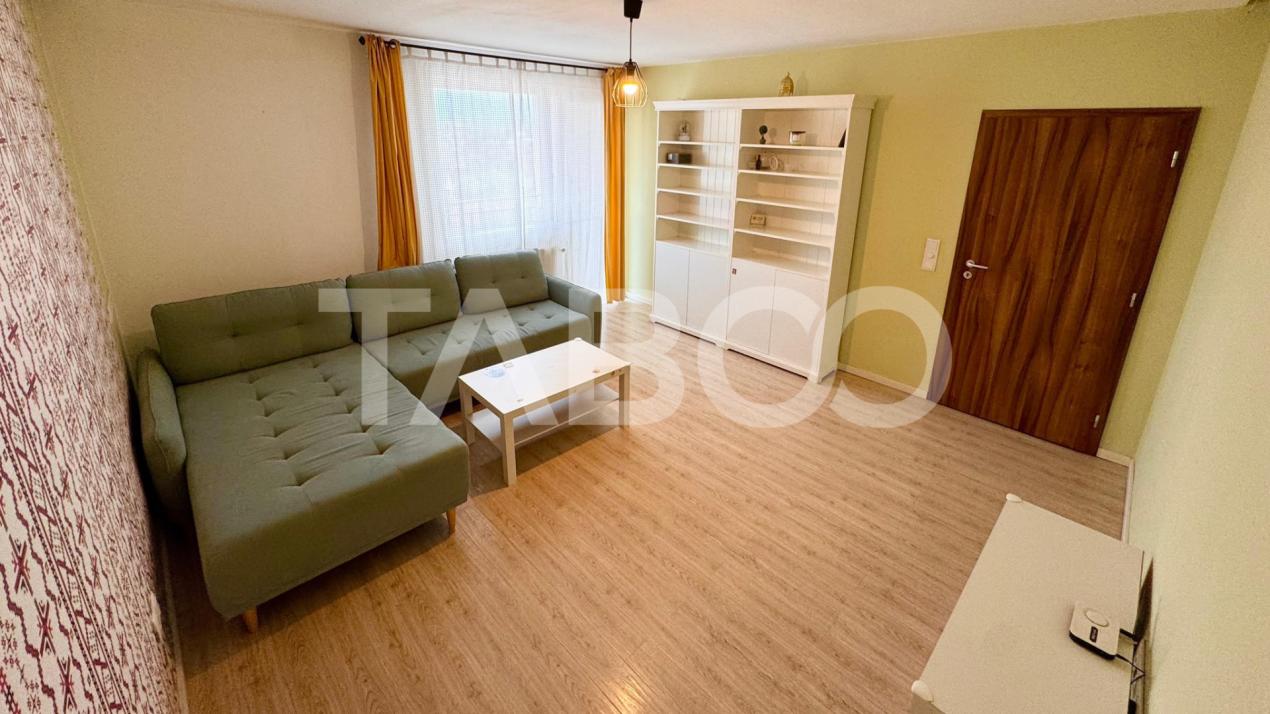 Apartament decomandat 2 camere 55 mpu balcon 3 mp de vanzare in Sibiu - Frunzei