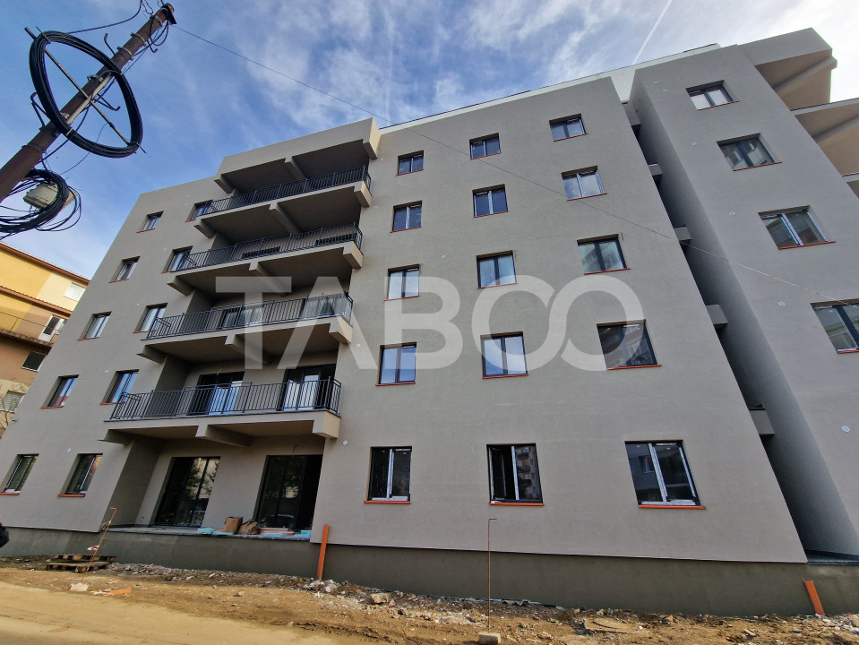 Apartament decomandat 2 camere 63 mpu 2 balcoane zona Rahovei Sibiu