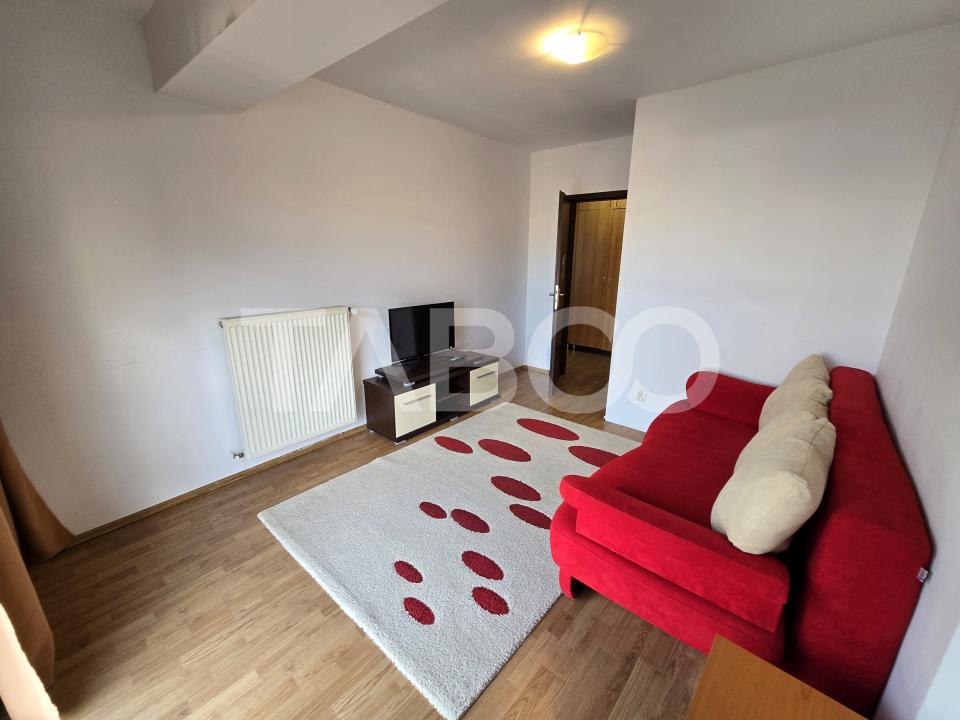 Apartament decomandat 2 camere mobilat etaj 3 cu lift Turnisor Sibiu