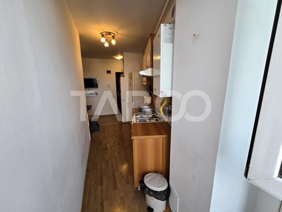 Apartament decomandat 2 camere mobilat etaj 3 cu lift Turnisor Sibiu