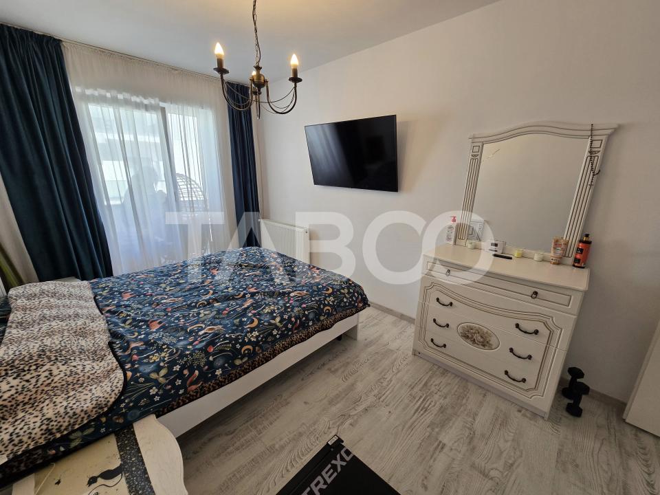 Apartament decomandat 3 camere 2 bai balcon lift City Residence Sibiu