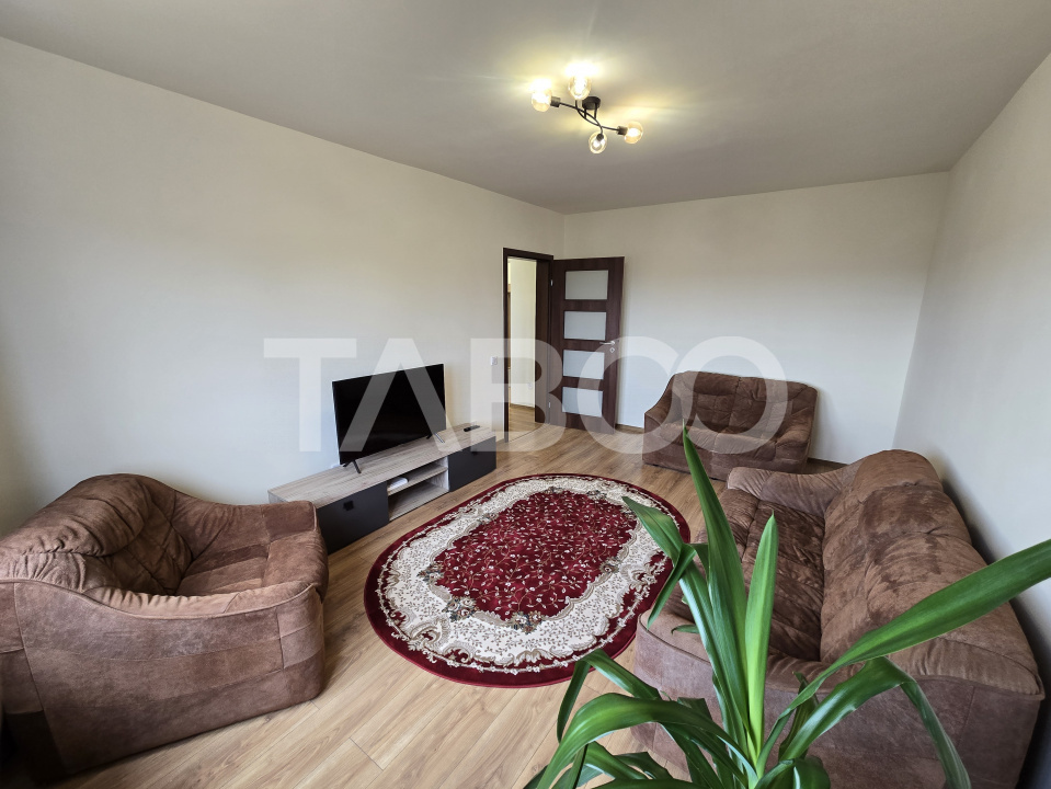 Apartament decomandat 3 camere 2 bai balcon pivnita Siretului Sibiu