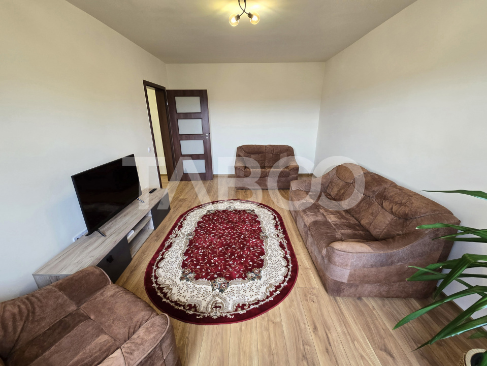 Apartament decomandat 3 camere 2 bai balcon pivnita Siretului Sibiu