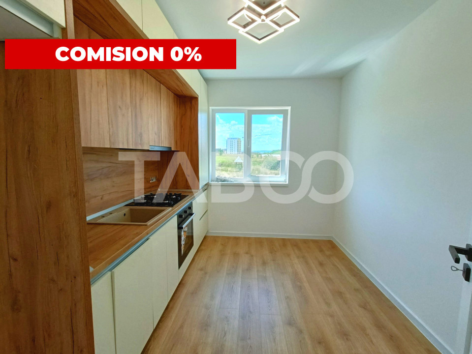 Apartament decomandat 3 camere 2 bai - bucatarie separata - intabulat