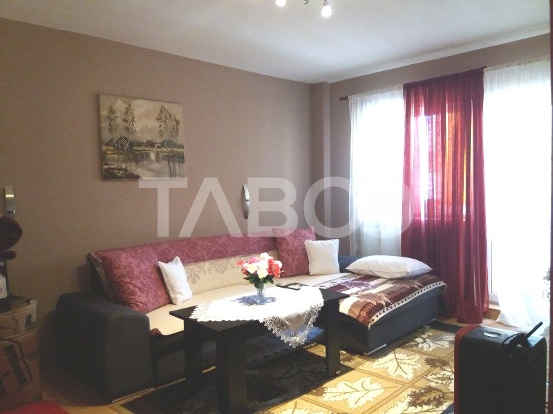 Apartament decomandat 3 camere  2 bai etaj 3 balcon zona buna Cisnadie