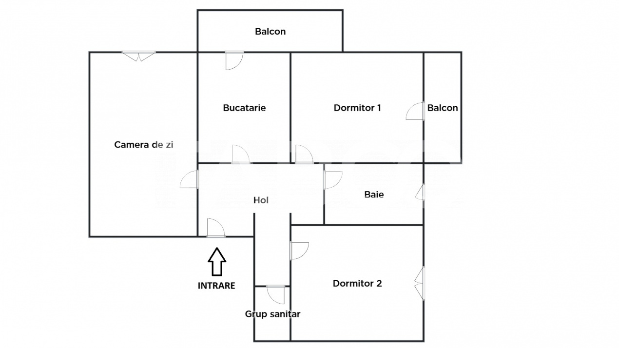Apartament decomandat 3 camere 2 bai loc de parcare subteran Turnisor