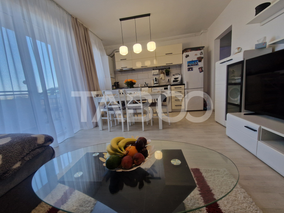 Apartament decomandat 3 camere 53 mpu loc de parcare Calea Surii Mici