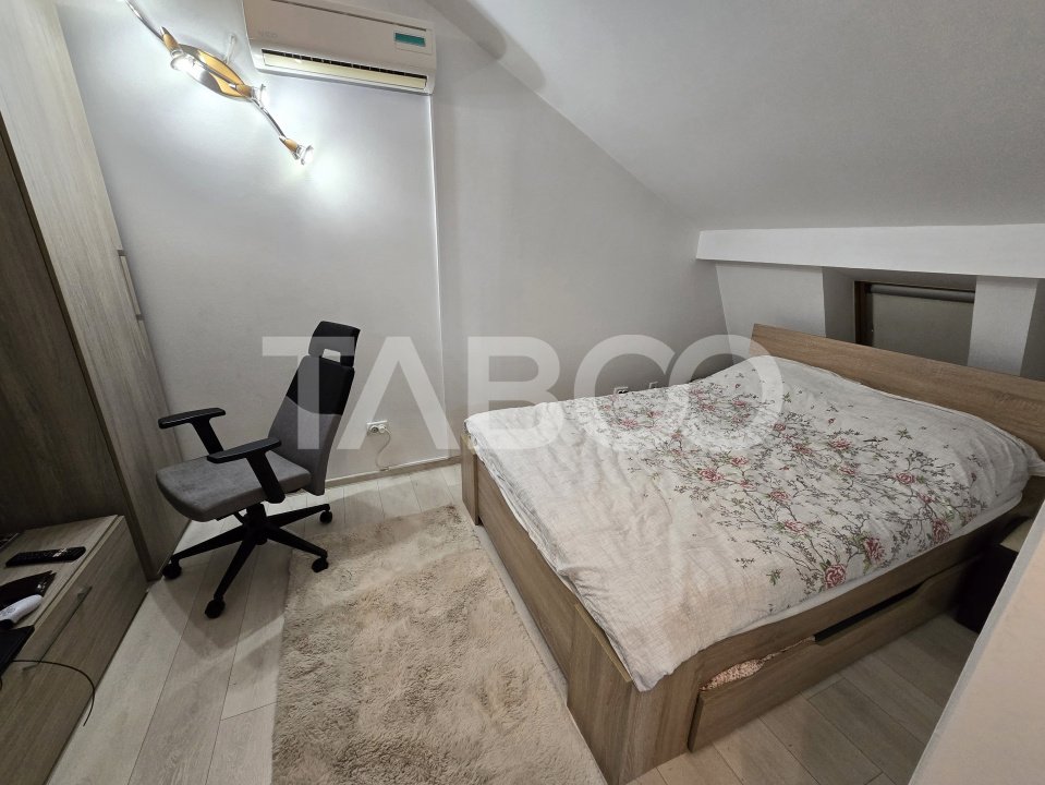 Apartament decomandat 3 camere 60 mpu 2 bai mobilat Vasile Aaron Sibiu