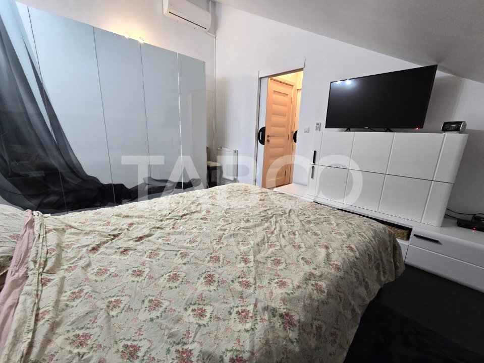 Apartament decomandat 3 camere 60 mpu 2 bai mobilat Vasile Aaron Sibiu