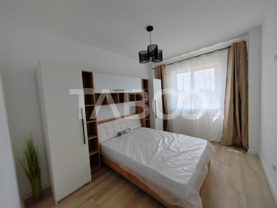 Apartament decomandat 3 camere 63 mpu balcon si 2 locuri parcare Sibiu