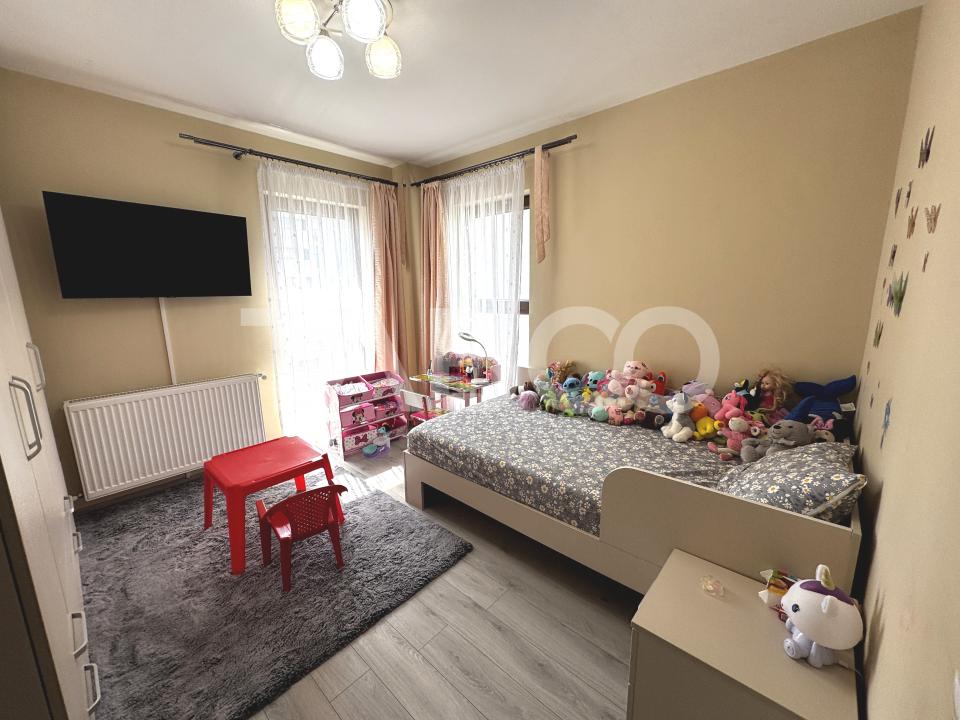 Apartament decomandat 3 camere 66 mpu 2 balcoane parcare Doamna Stanca