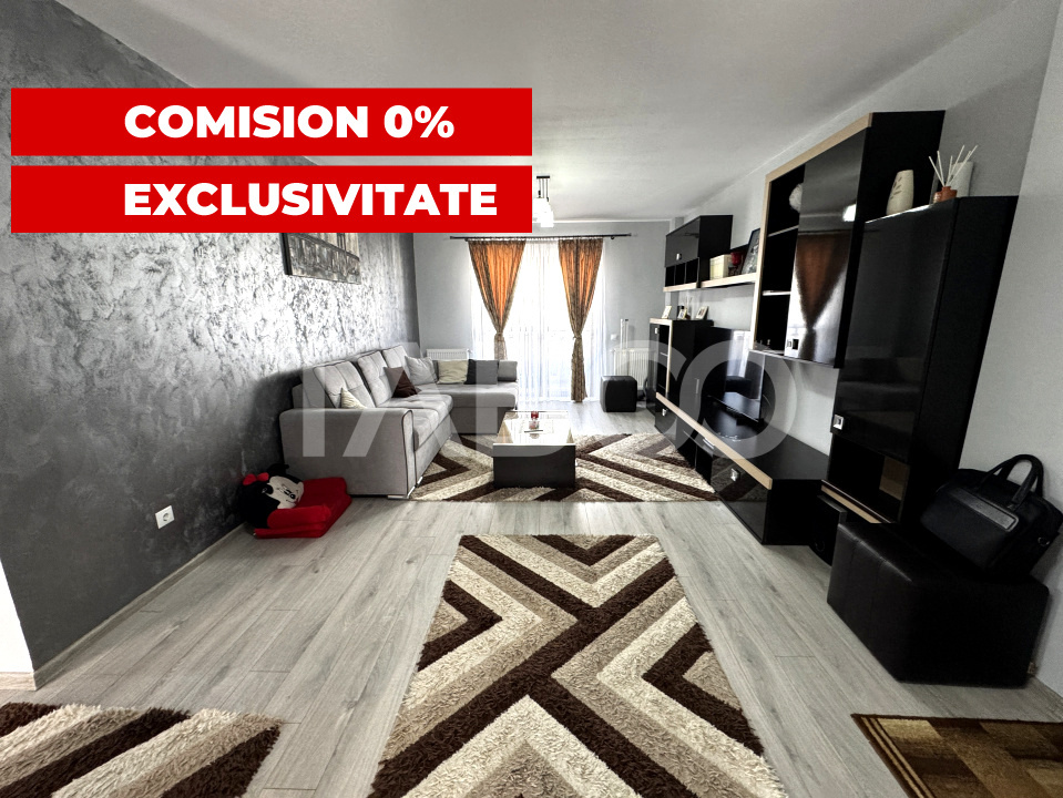Apartament decomandat 3 camere 66 mpu 2 balcoane parcare Stanca Sibiu in Sibiu - Doamna Stanca