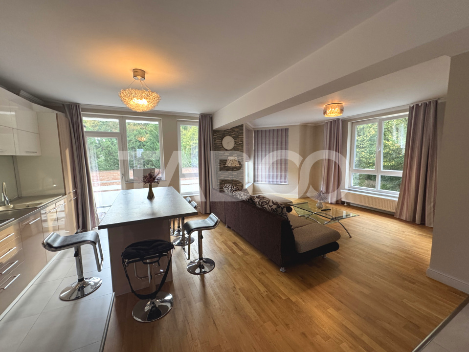 Apartament decomandat 3 camere 79 mpu balcon parcare Dumbrava Sibiu