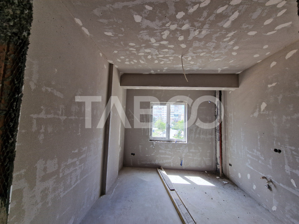 Apartament decomandat 3 camere 85 mpu 2 balcoane 2 bai Rahovei Sibiu