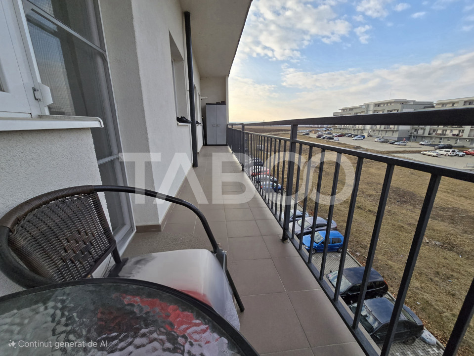 Apartament decomandat 3 camere balcon 12 mp parcare Turnisor Sibiu