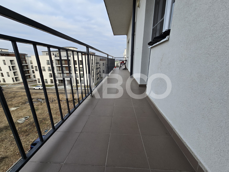 Apartament decomandat 3 camere balcon 12 mp parcare Turnisor Sibiu
