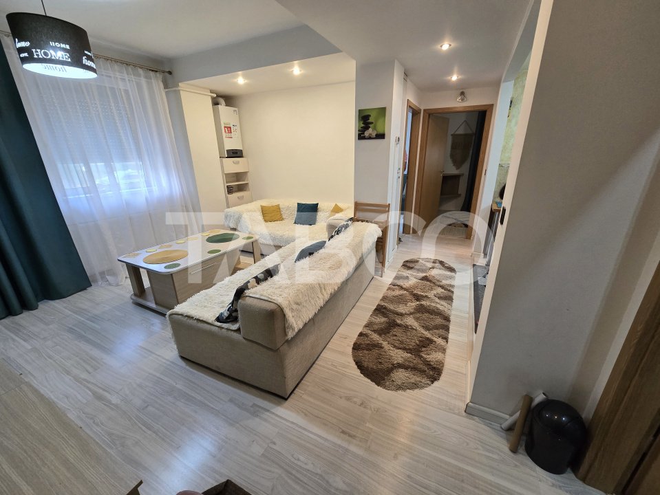 Apartament decomandat 3 camere de vanzare parcare zona Tilisca Sibiu