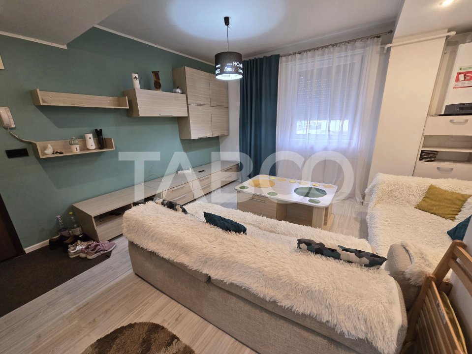 Apartament decomandat 3 camere de vanzare parcare zona Tilisca Sibiu