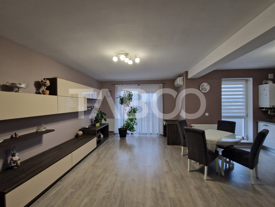 Apartament decomandat 3 camere mobilat si utilat Turnisor Sibiu in Sibiu - Bieltz Eduard Albert