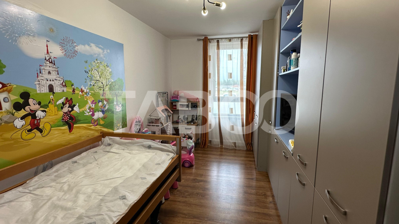 Apartament decomandat 3 camere mobilat utilat zona Arhitectilor Sibiu