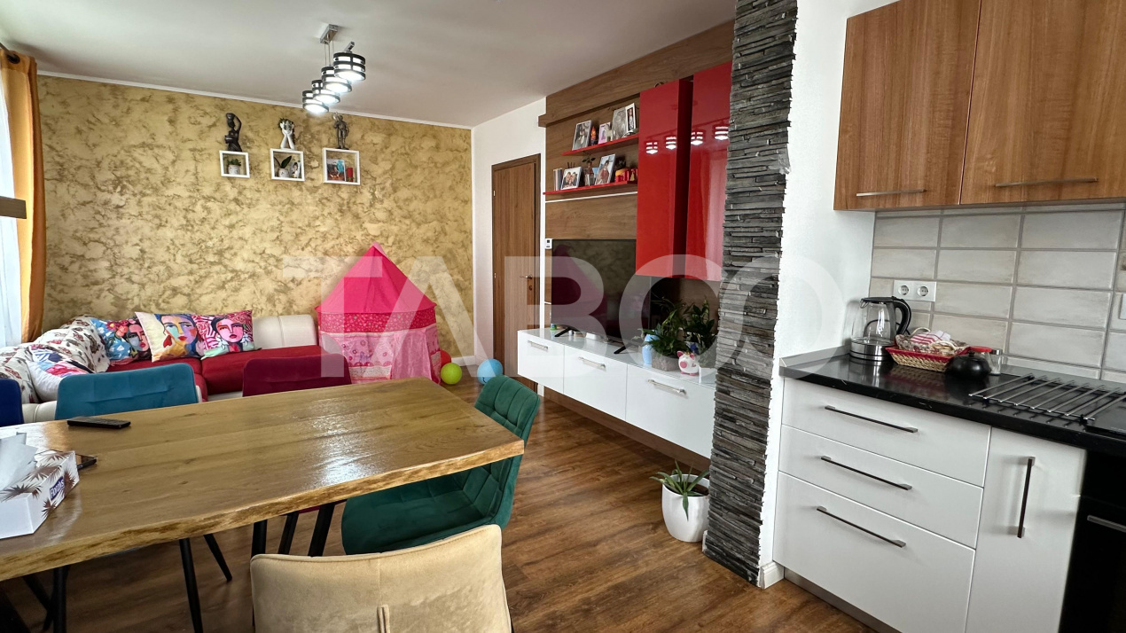 Apartament decomandat 3 camere mobilat utilat zona Arhitectilor Sibiu