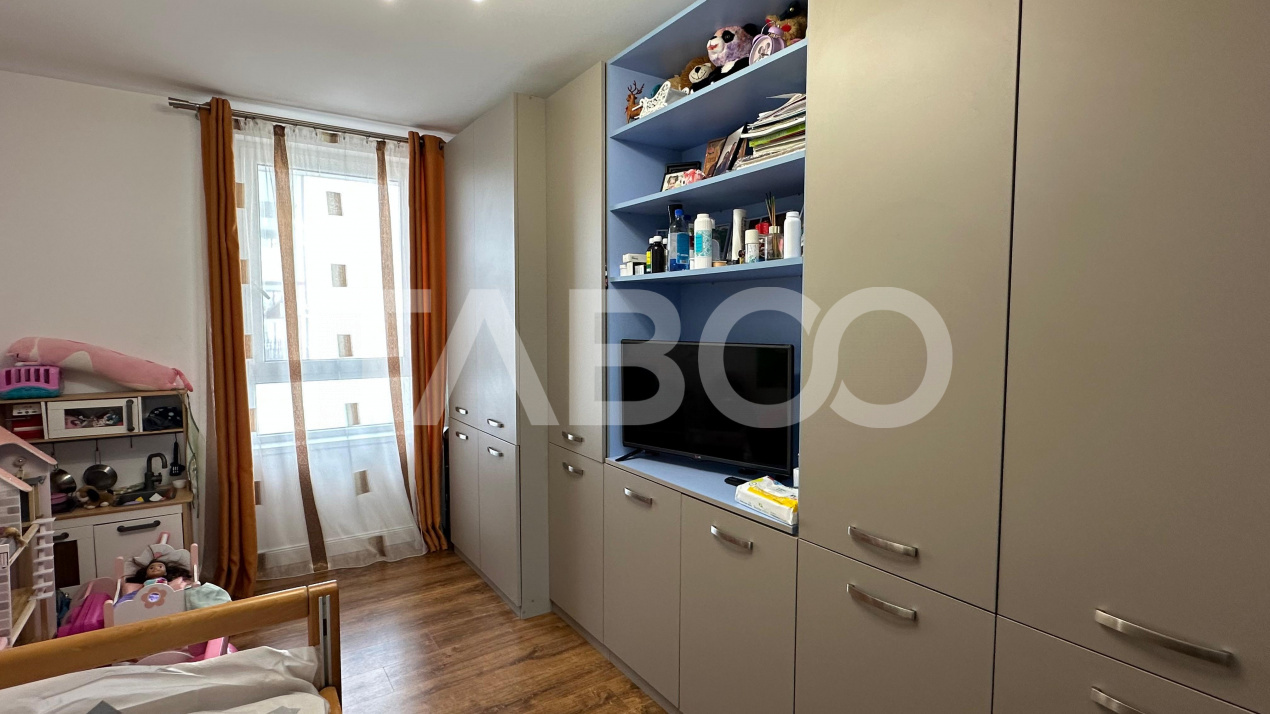Apartament decomandat 3 camere mobilat utilat zona Arhitectilor Sibiu