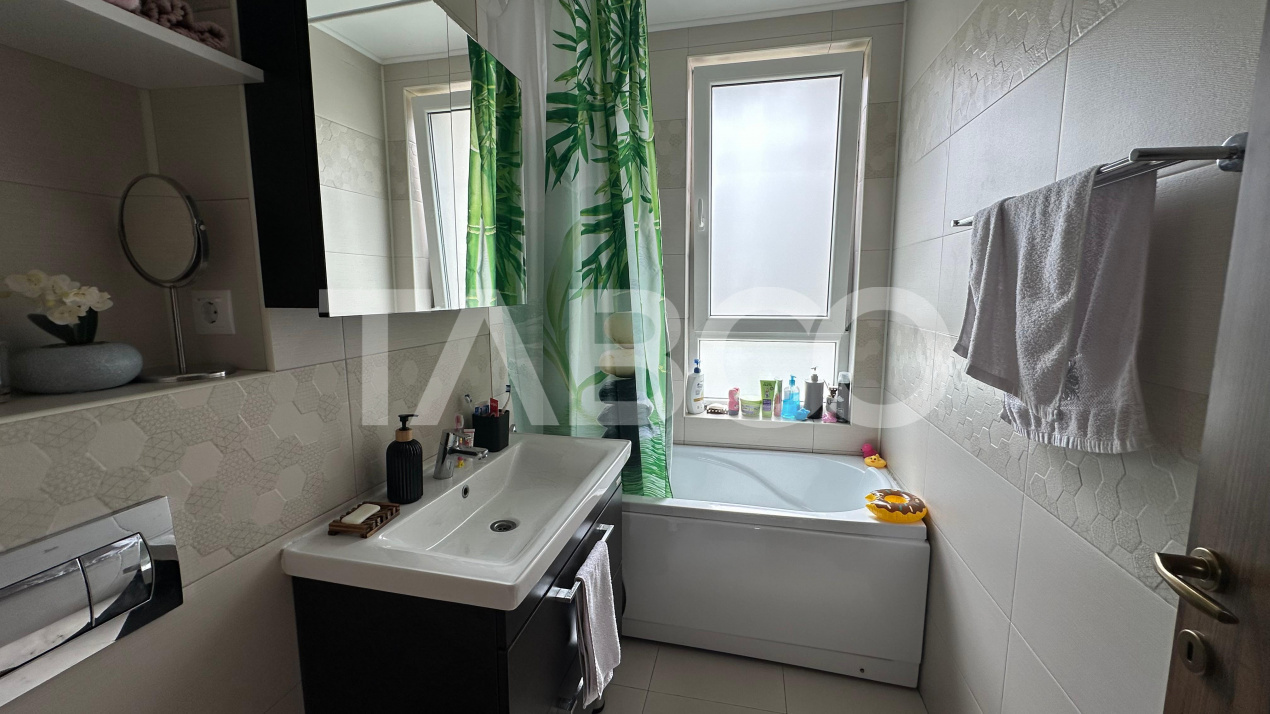 Apartament decomandat 3 camere mobilat utilat zona Arhitectilor Sibiu